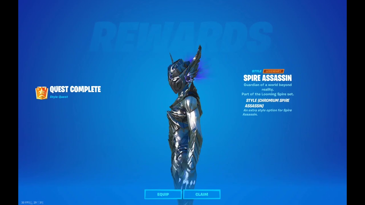 I got chromium spire assassin :D