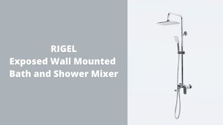 Rigel W2-R-MXT817940 - Exposed Bath and Shower Mixer