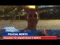 Ato marca despedida a policial morto pelo crime organizado | Brasil Urgente