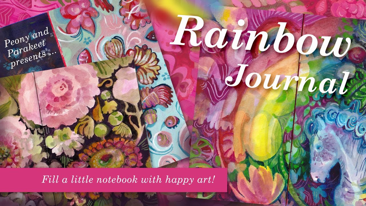 75 Ideas in an Art Journal - Dylusions Creative Journal Flip-Through 