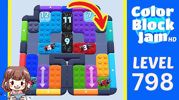 Color Block Jam Level 774 (798) Solution Walkthrough