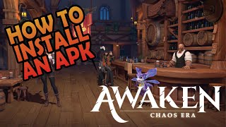 How to install an APK File || Awaken: Chaos Era screenshot 3