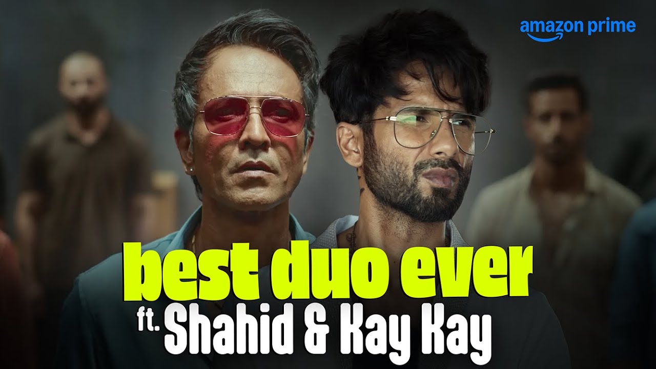 Shahid Kapoor And Kay Kay Menon Being Iconic Duo Ever | Farzi | Prime Video India