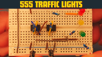 How to Make Traffic Lights Circuit With 555 Timer