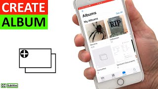 How to create a new Photo Album on iPhone and add photos - iPhone How to add Photos to an Album
