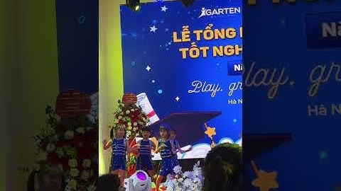 Lễ tốt nghiệp mầm non tại trường Steame Garten-  Khôi Nguyên tháng 6- 2024