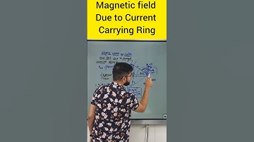 Magnetic field due to current carrying ring | class 12 physics Magnetism | ssp sir