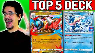 LES 5 MEILLEURS DECKS DE POKEMON POCKET !