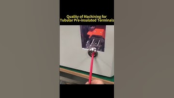 Pre-insulated tube terminal crimping machine #Terminal machine #Pin-type terminal #Tube terminal