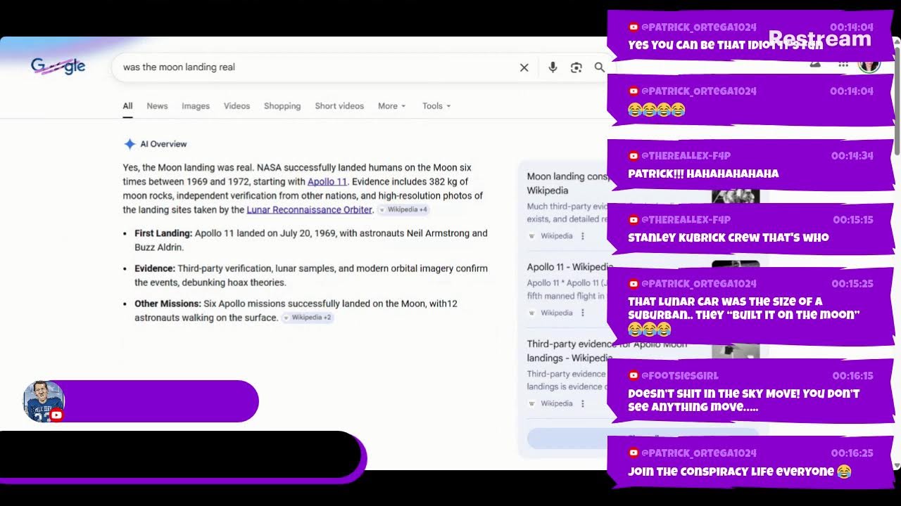 Live with Restream, February 21