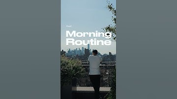 Morning routine as a software engineer in NYC