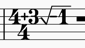 IMAGINARY TIME SIGNATURES