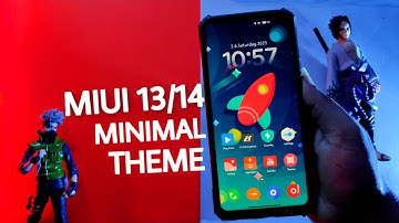 Miui 13/14 Minimal Theme - Colourful Icon & System Ui For Any Xiaomi Device