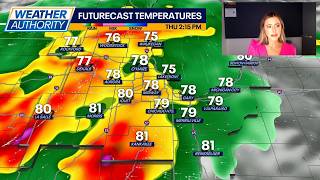 Quiet before storms ramp up Thursday tornado risk southwest
