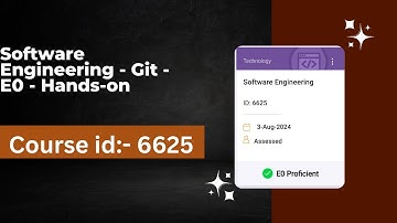 Software Engineering - Git - E0 - Hands-on