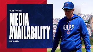 CRAIG COUNSELL: Pedro Ramírez start, Matthew Boyd update, and more | Cubs Locker Room (5/24/2026)