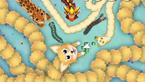 Snake Io🐍 JINZHU 🐍EPIC GAMEPLAY FUNNY MOMENT #Snakeiojinzhu #snakeio #gametok #snakegame #iogame