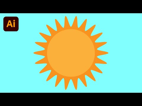 How to Make a Sun in Illustrator