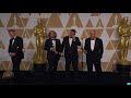 'Blade Runner 2049' - Best Visual Effects - Oscars 2018 - Full Backstage Interview
