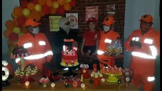 Corporao Do Corpo De Bombeiros De Mosssor Presta Homenagem Ao Bombeiro Mirim Bernardo Marques