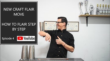 FLAIR TRICKS // BARTENDERS WITH STYLE // How to flair step by step Ep4