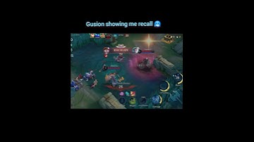 Recall 😱 #gusion #aamon #mlbb #shorts