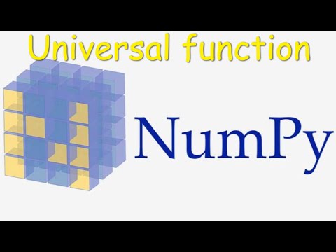 NumPy   Universal function | 12| Marathi | Python  |