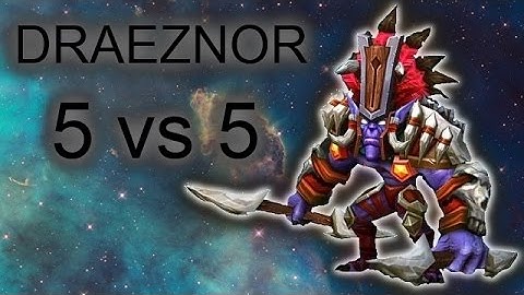 Heroes of Order and Chaos: Javelin Warrior Draeznor gameplay ( Tablet guide at end )