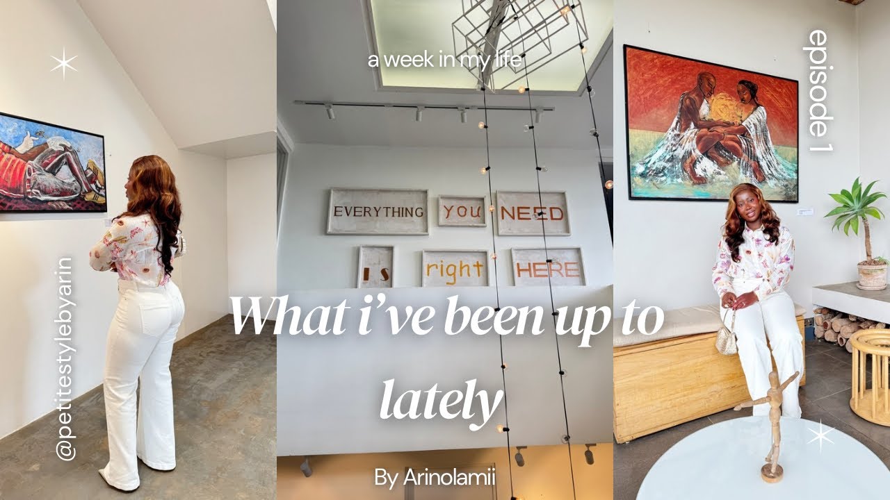 VLOG: BEHIND THE SCENES OF CONTENT DAYS,GYM VLOG,SHOPPING VLOG AND A VISIT TO AN ART 🖼️ GALLERY.