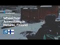 Travel to Helsinki as a wheelchair user