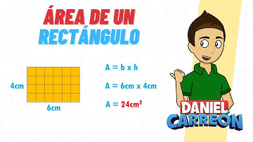 ÁREA DE UN RECTÁNGULO Super facil - Para principiantes