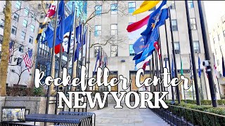 📍🇺🇸 4K ROCKEFELLER CENTER Walking Tour | NEW YORK CITY I 2025