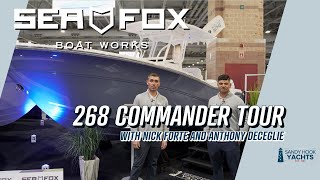 Sea Fox 268 Commander Boat Tour with NJ Broker Anthony & FL GM Nick Forte