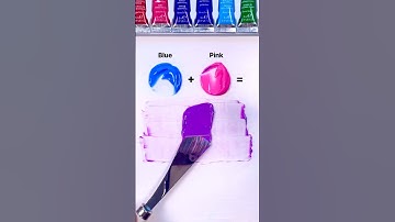 Purples edition paint mixing recipes #colormixing #paintmixing #asmrart #satisfyingart #artvideos