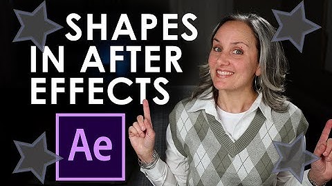 SHAPE ANIMATION AFTER EFFECTS TUTORIAL 2023 (LESSON 02) How To Use Shape Layers - Filmmaking 101