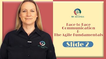 Face to Face Communication and the Agile Fundamentals