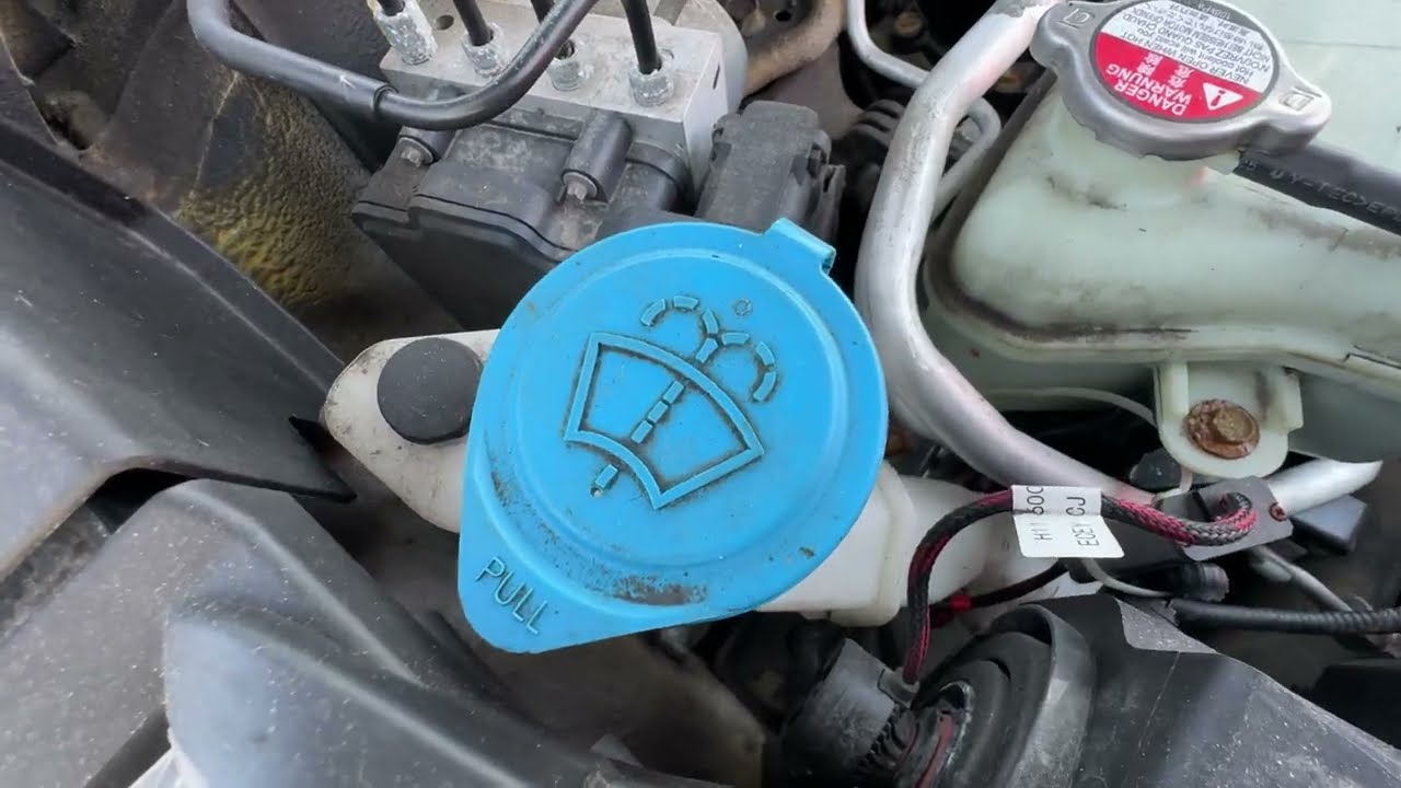 Action Crash Windshield Washer Tank Filler Neck – For 2017-2020 Honda CRV, 58968BC, With Cap