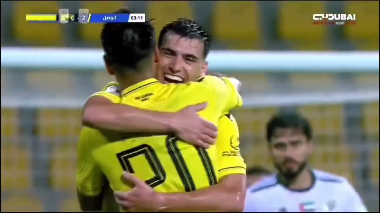 أهداف و التمريرات الحاسمة (أسيست) نيكولاس خيمينيز (افضل لاعب أجنبي) مع الوصل موسم 2023 / 2024 💛😍🔥