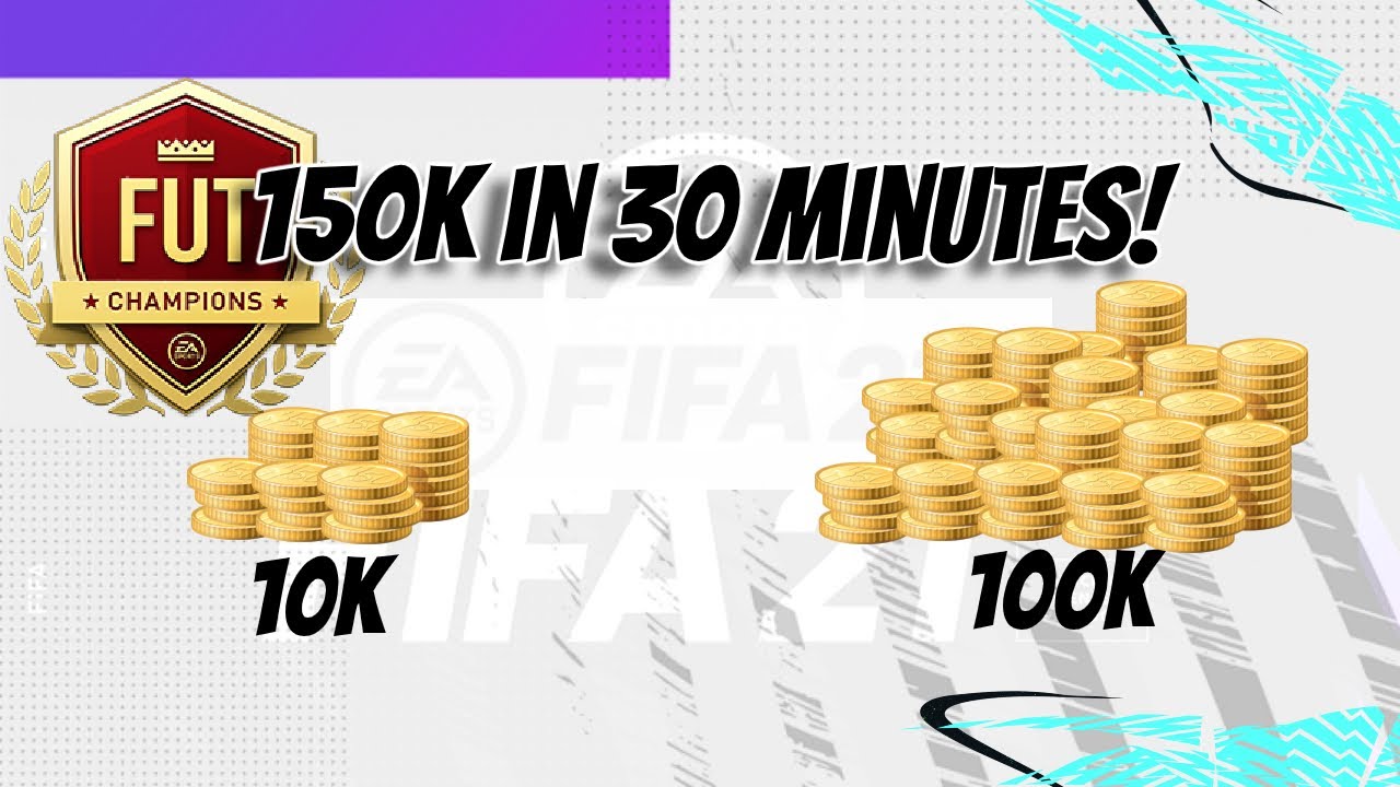 MAKE 150K in 30 MINUTES! FIFA 21 FUT CHAMPIONS TRADING METHOD!