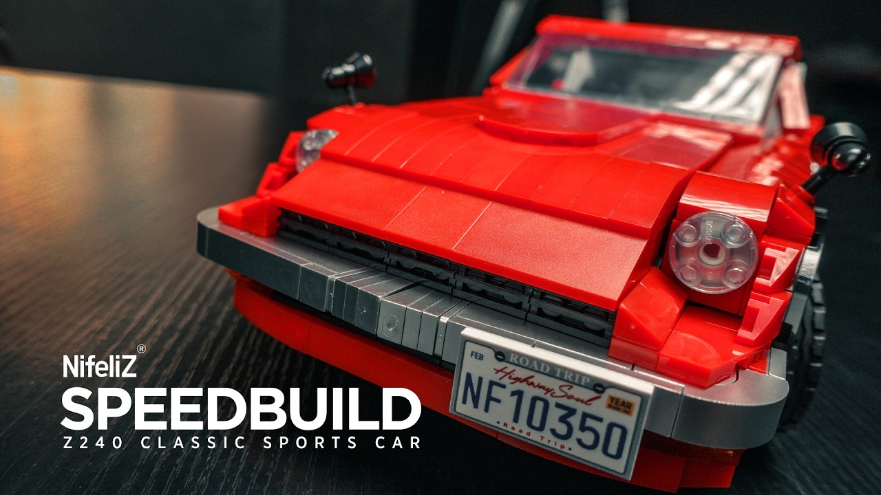 Nifeliz building toy honda z240 sports car | Speed Build | Display