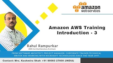 AWS Webinar Tutorial | AWS Certified Solutions Architect | Amazon AWS Training - Introduction - 3