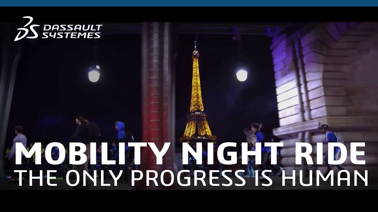 Mobility Night Ride - The Only Progress is Human