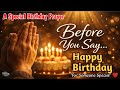قبل أن تقول عيد ميلاد سعيد شاهد هذا دعاء وبركات مؤثرة لعيد الميلاد mp3