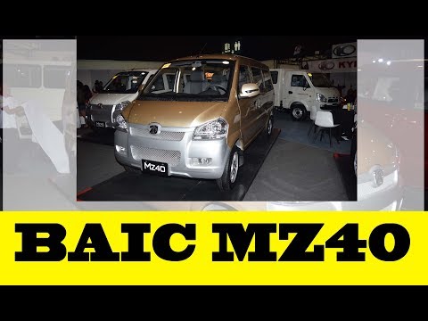 BAIC MZ40: Compact but roomy carrier with cargo truck toughness @ArnoldSYoutubePage