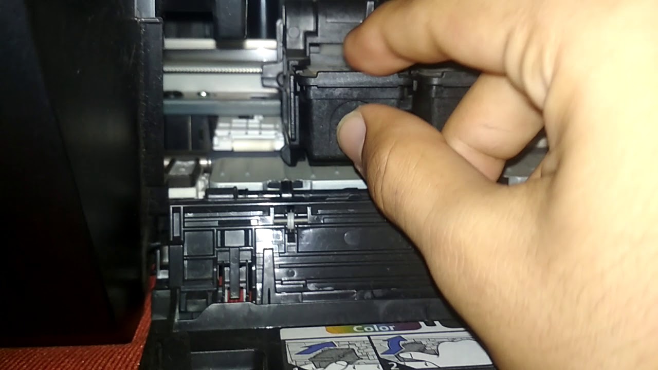 How To Insert And Remove Ink Cartridges From Canon Printer In India 