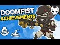 Overwatch DOOMFIST - How to Get his Achievements - Air Strike + Cratered