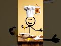 Watch a Stick Figure Cook Breakfast #shorts #funny