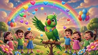🦜 Mitthu Tota Song | Hindi Nursery Rhymes for Kids | Baby Songs | Kids Cartoon Video
