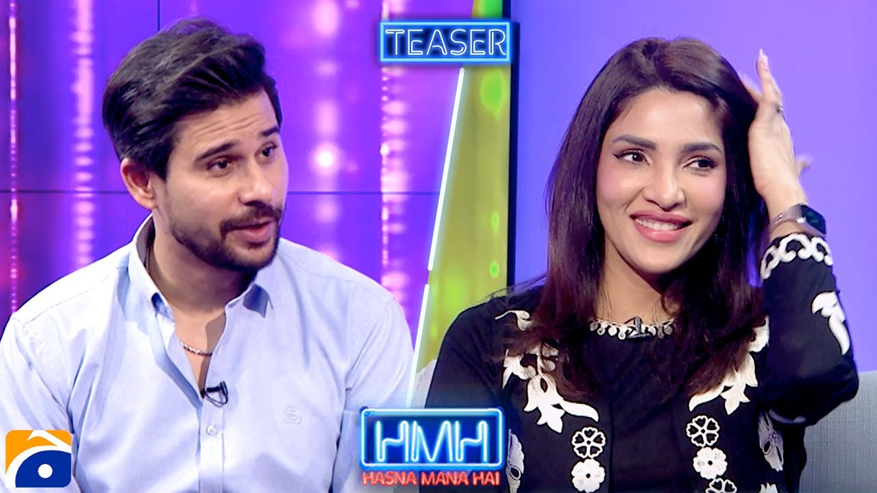 Zhalay Sarhadi (Pakistani Actress/Model) in Hasna Mana Hai with Tabish Hashmi | TEASER | Geo News