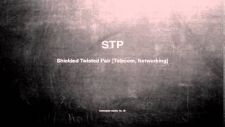 What does STP mean